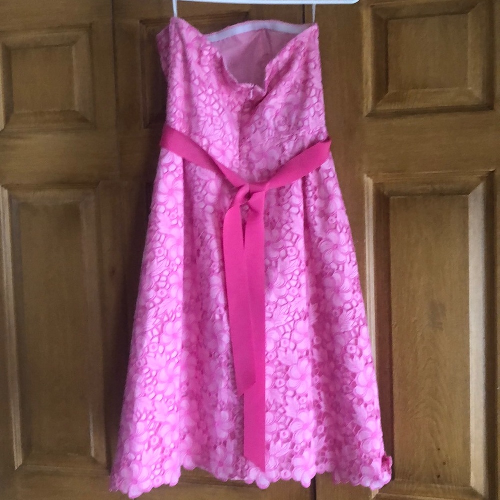 Lily Pulitzer dress pink. Size 8 .